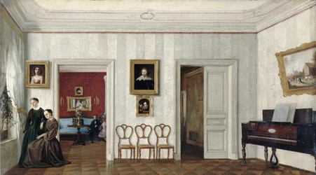 Der kleine Saal mit dem Klavier